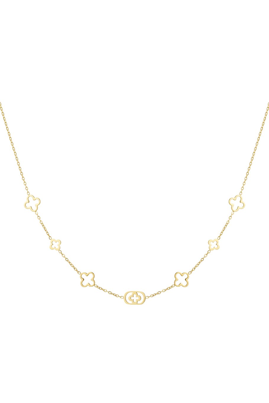 Klassieke klavertjes ketting