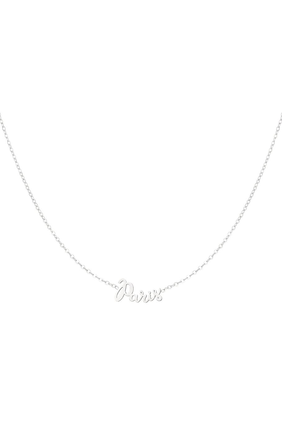Paris ketting in letters