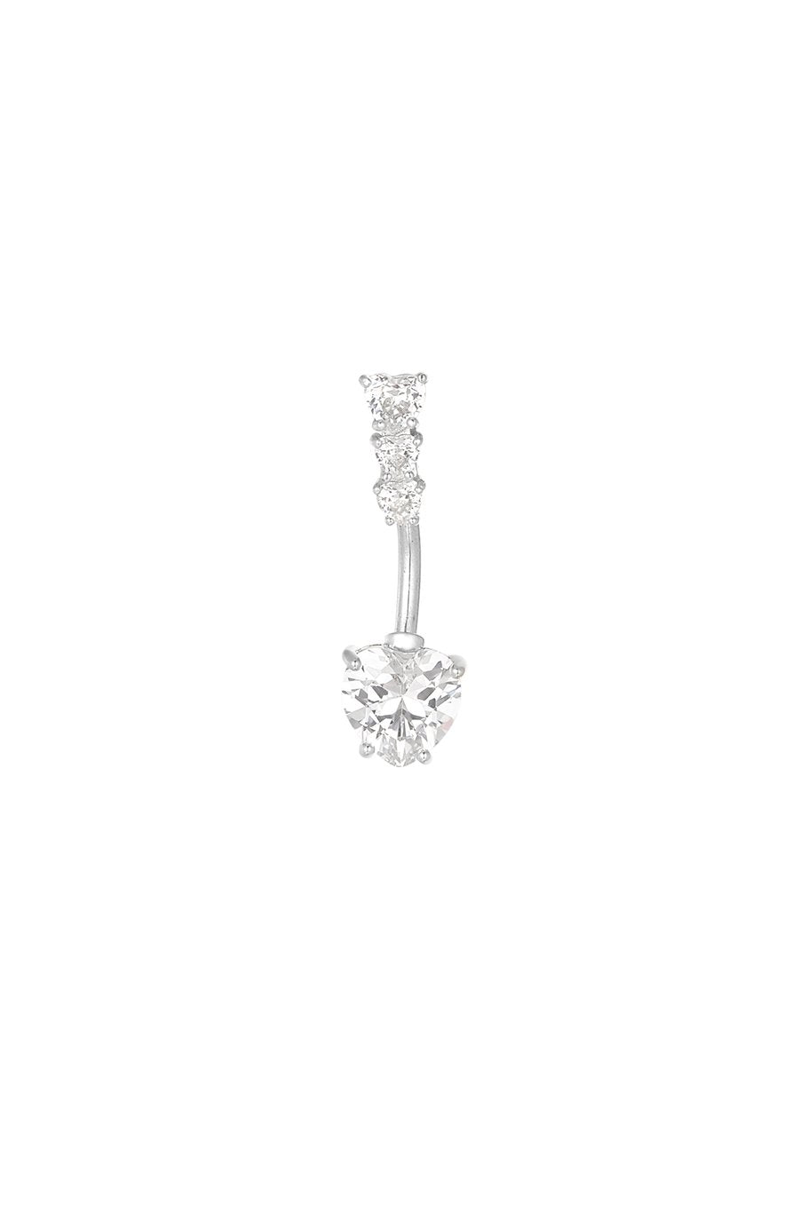 Navelpiercing Glitter drop