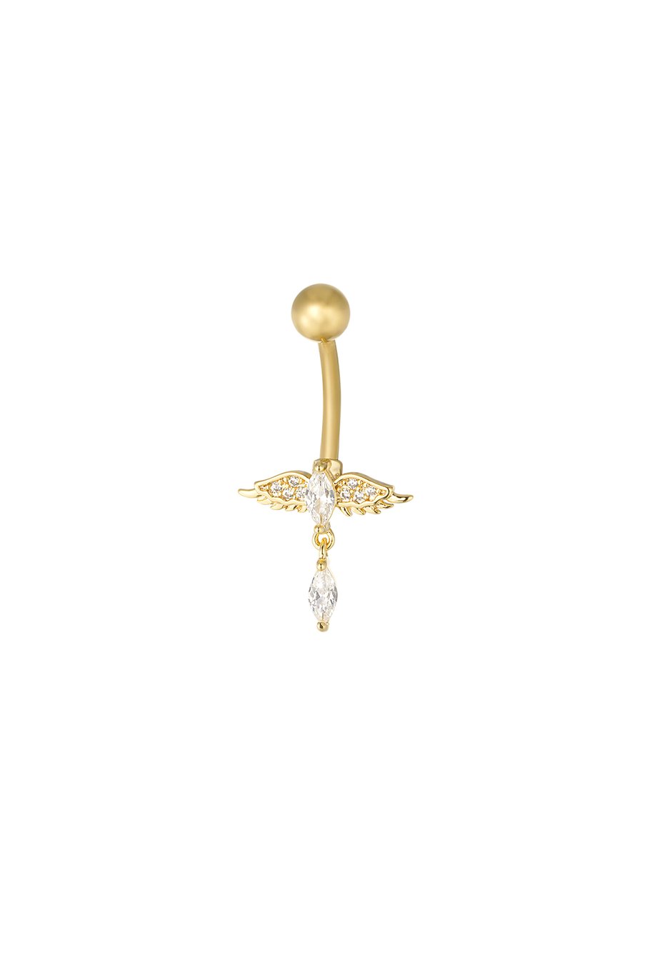 Navelpiercing glitter & shine