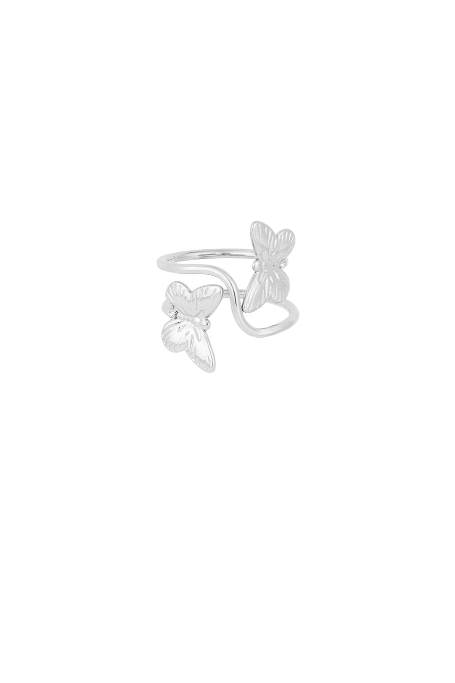 Ring met vlinders