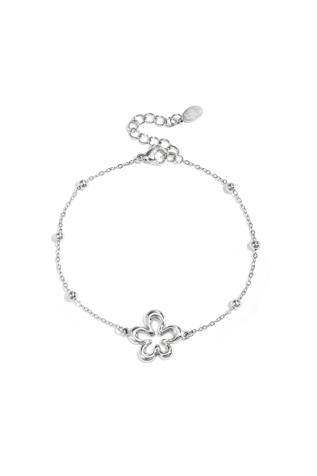 Armband met bloemetjes