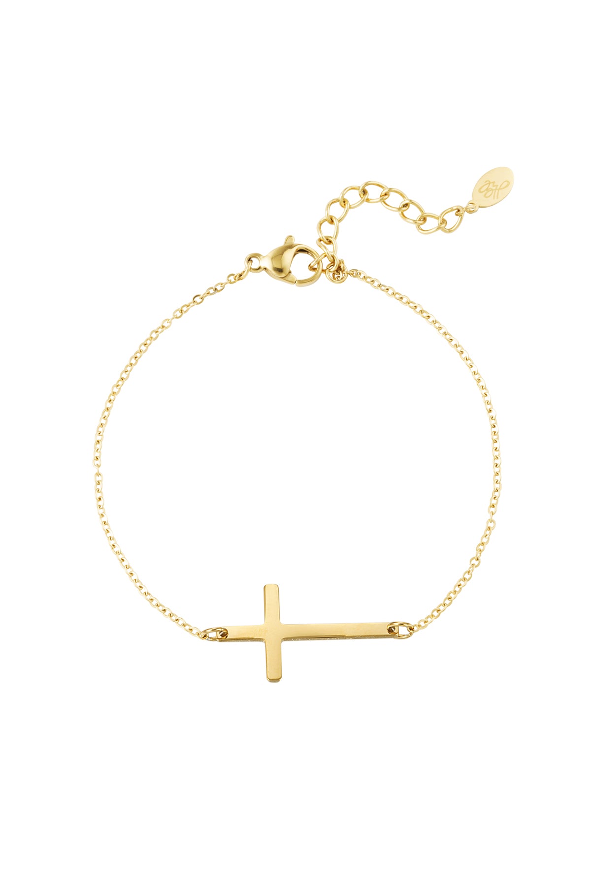 Armbandje met kruisje