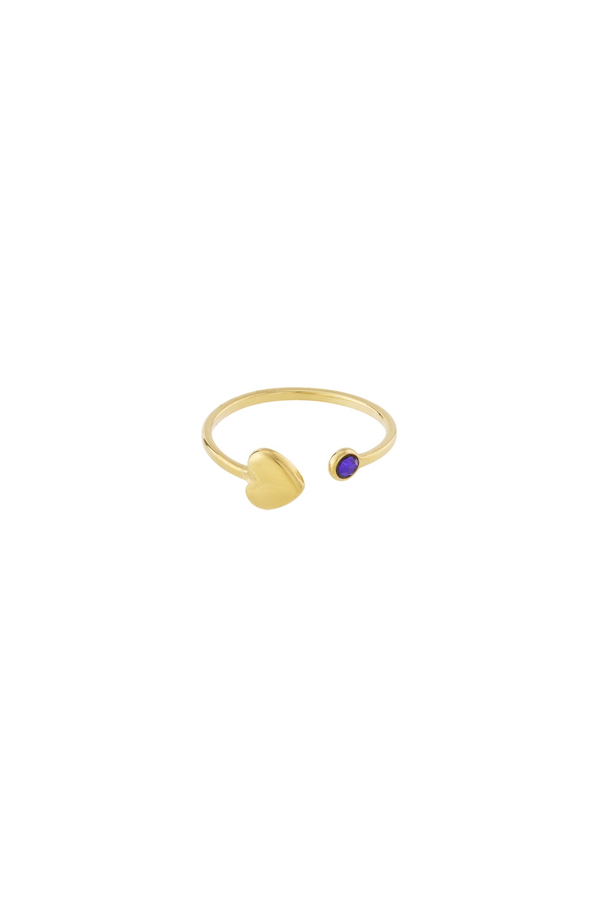 Geboortesteen ring