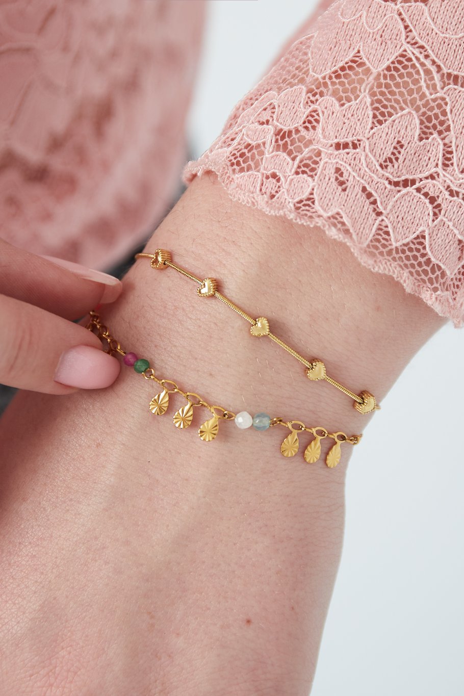 Hartrij armbandje