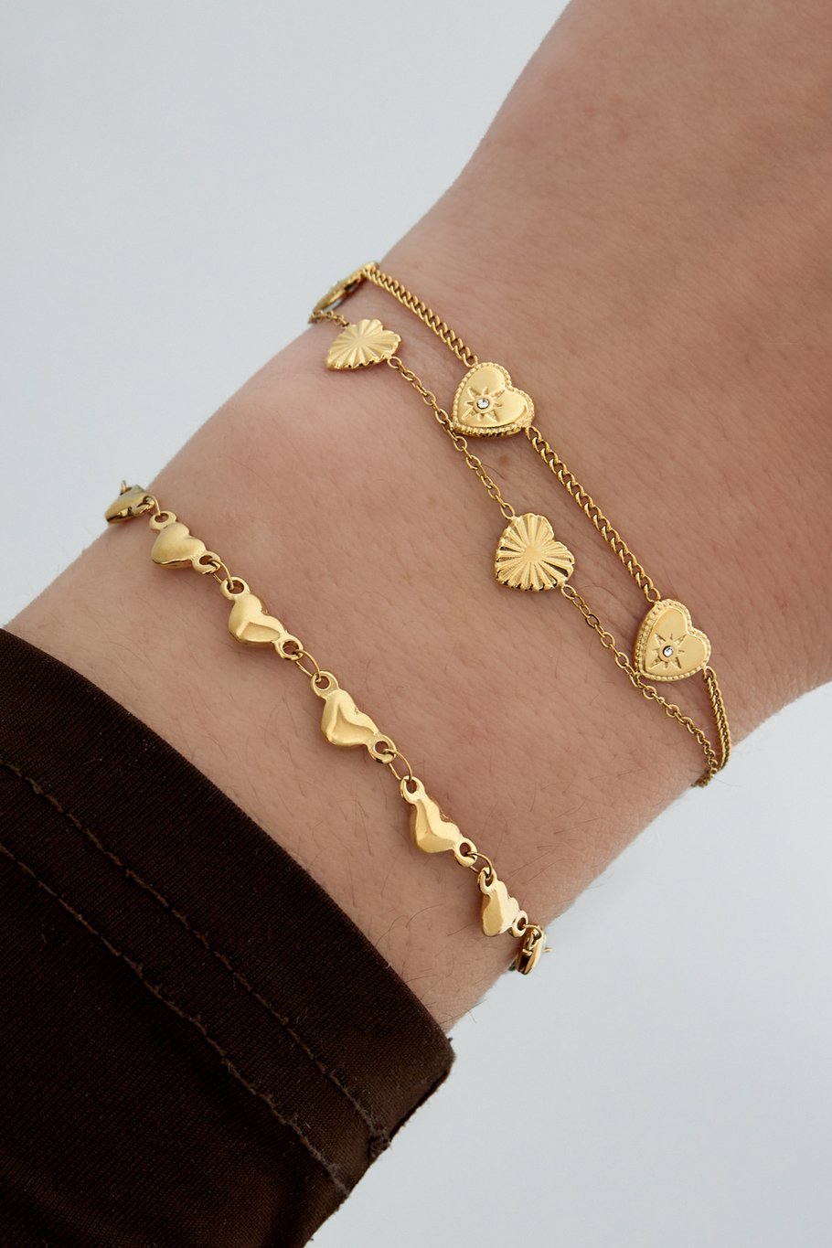Multi hart armbandje