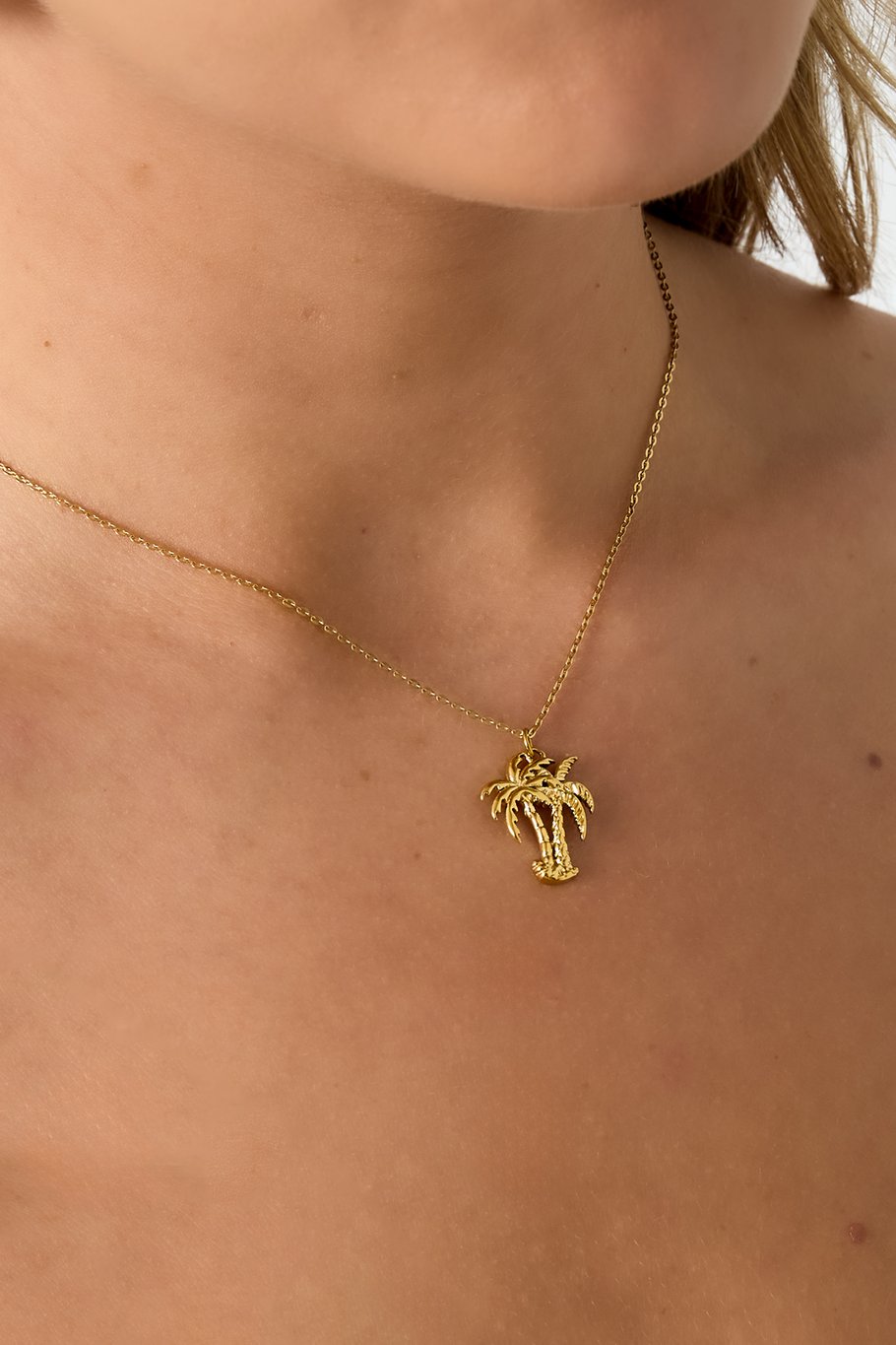 Ketting met palmboompjes