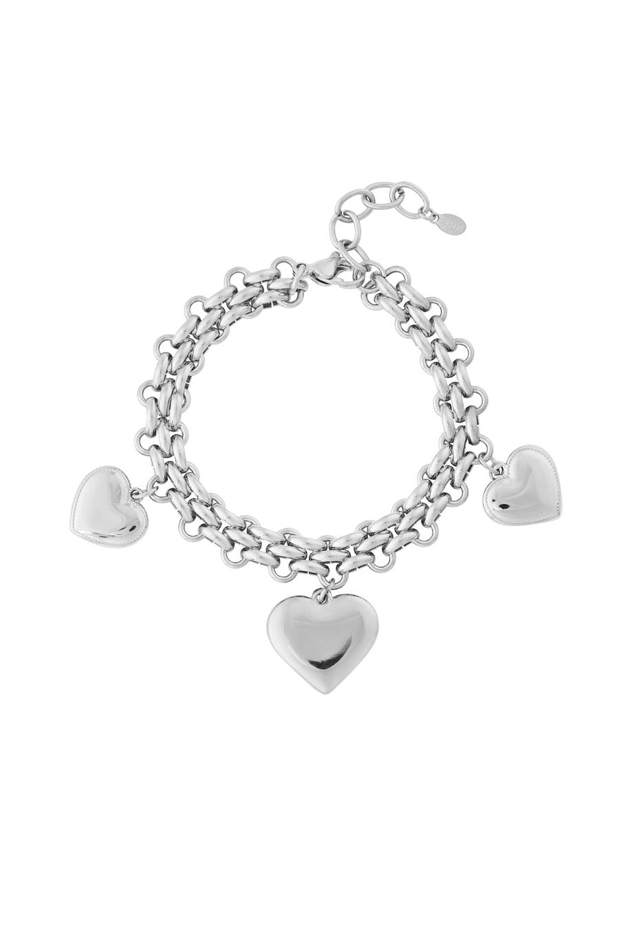 Trio hart armbandje