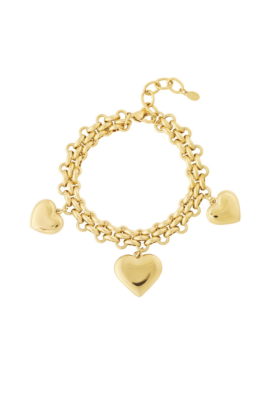 Trio hart armbandje