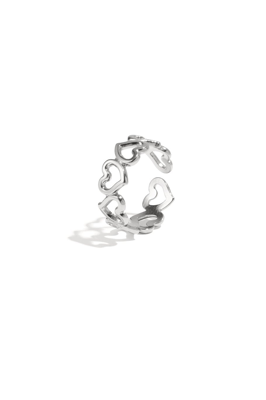 Mini hartjes ring