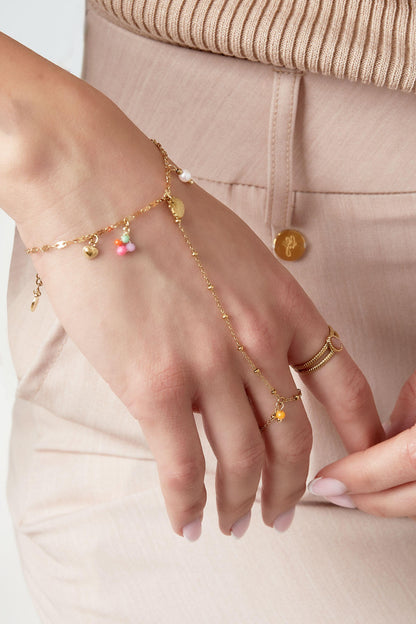 Handchain strand met bedels