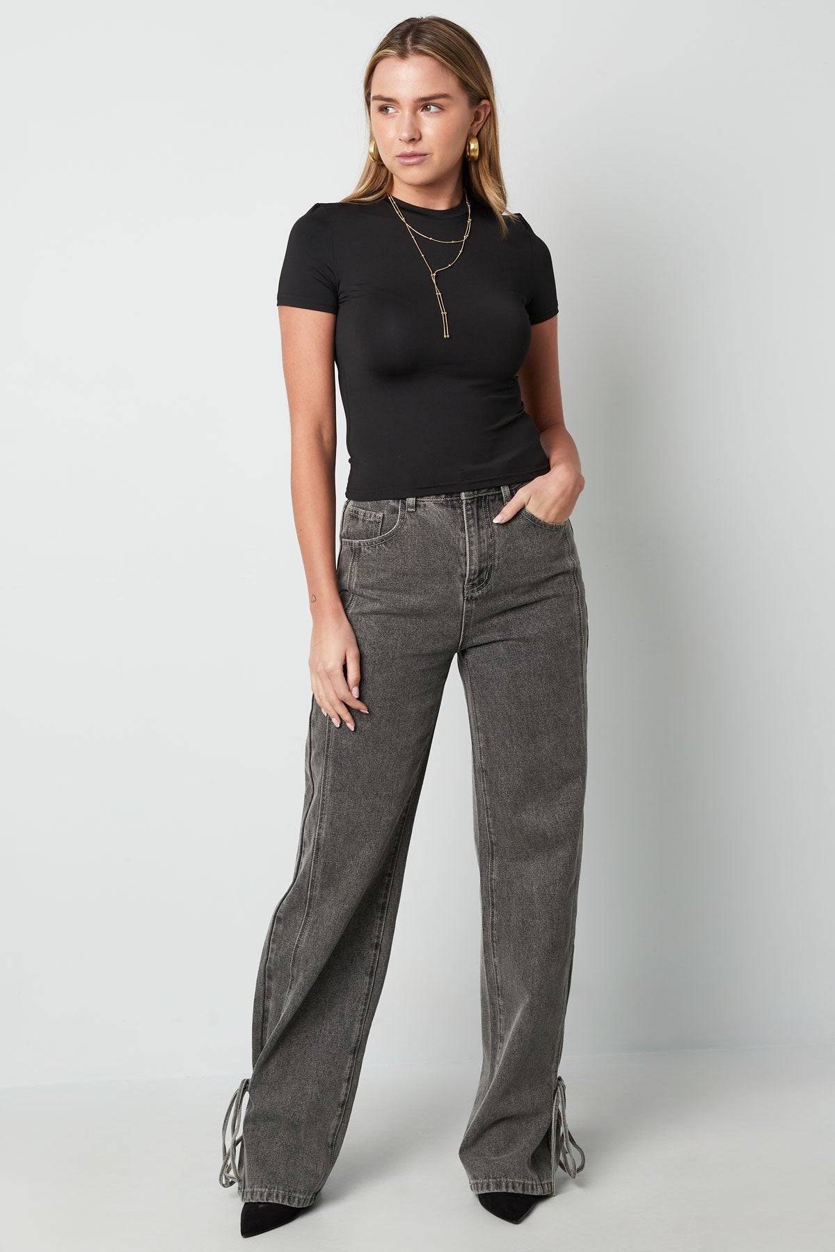 Korte mouwen top