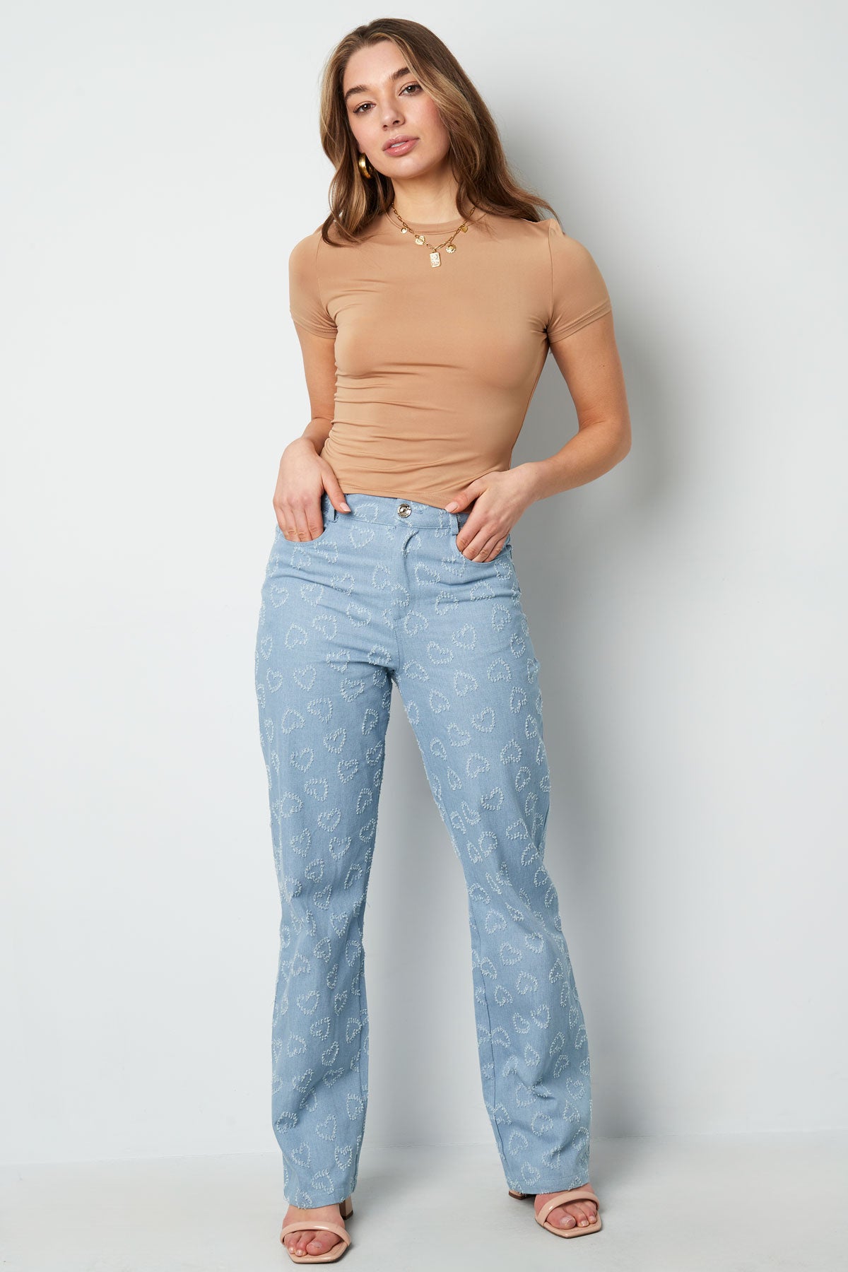 Korte mouwen top