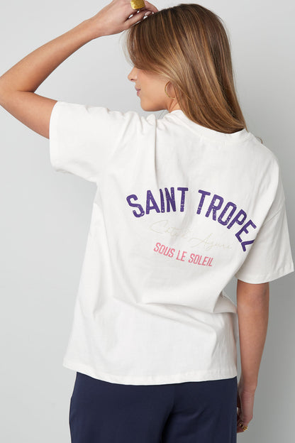 Saint Tropez shirt oversized