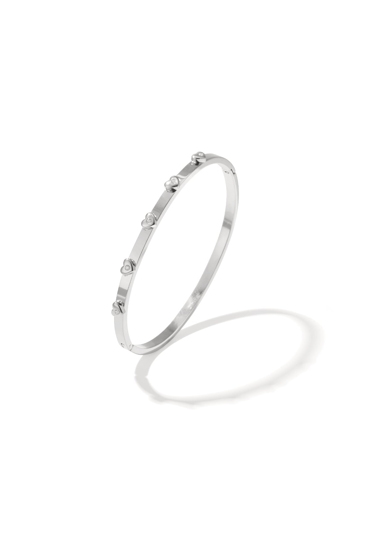 Bangle met hartdetails