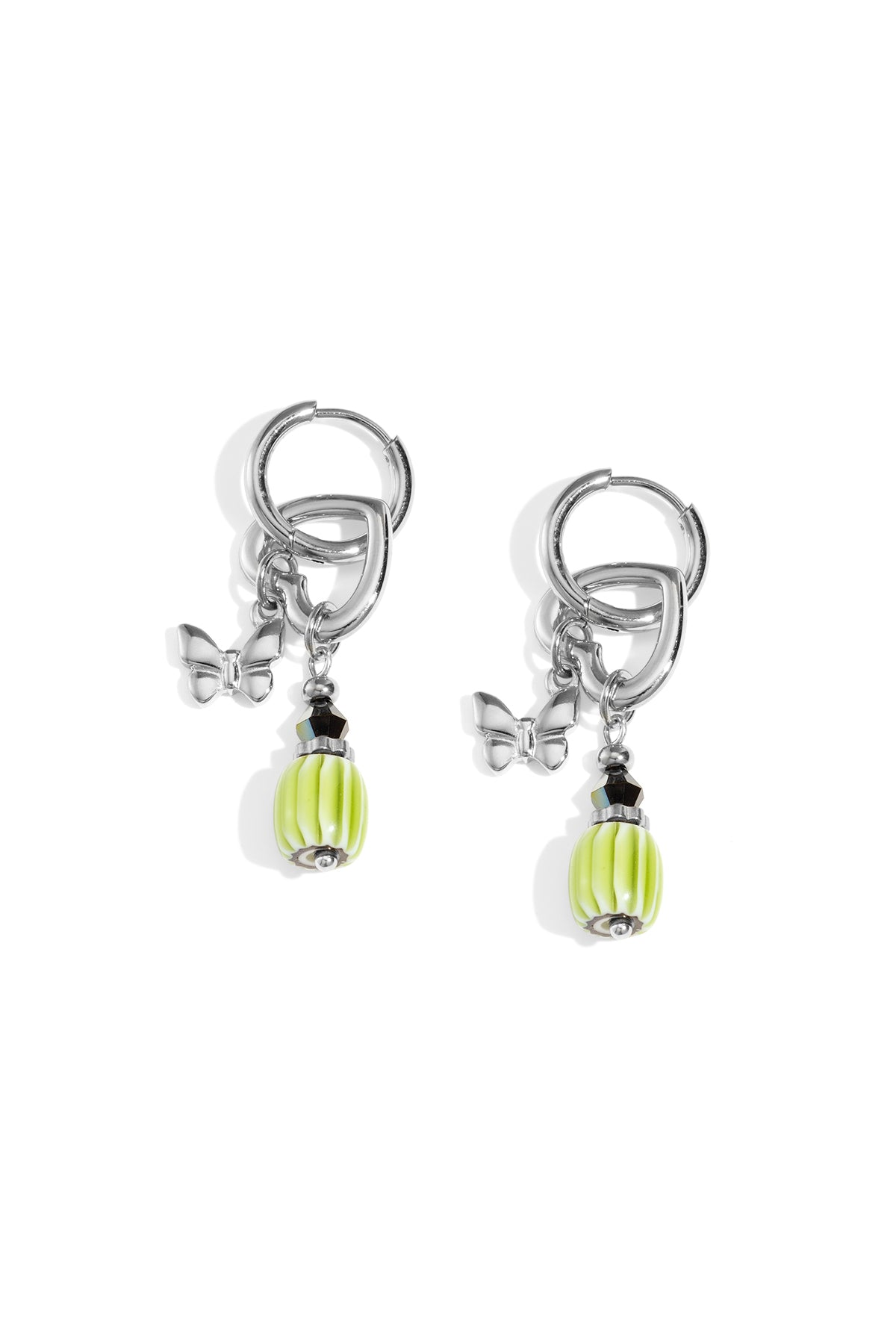 Butterfly Happy Charm oorbellen