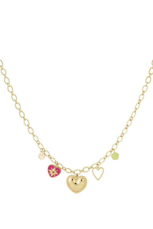 Amour charms ketting