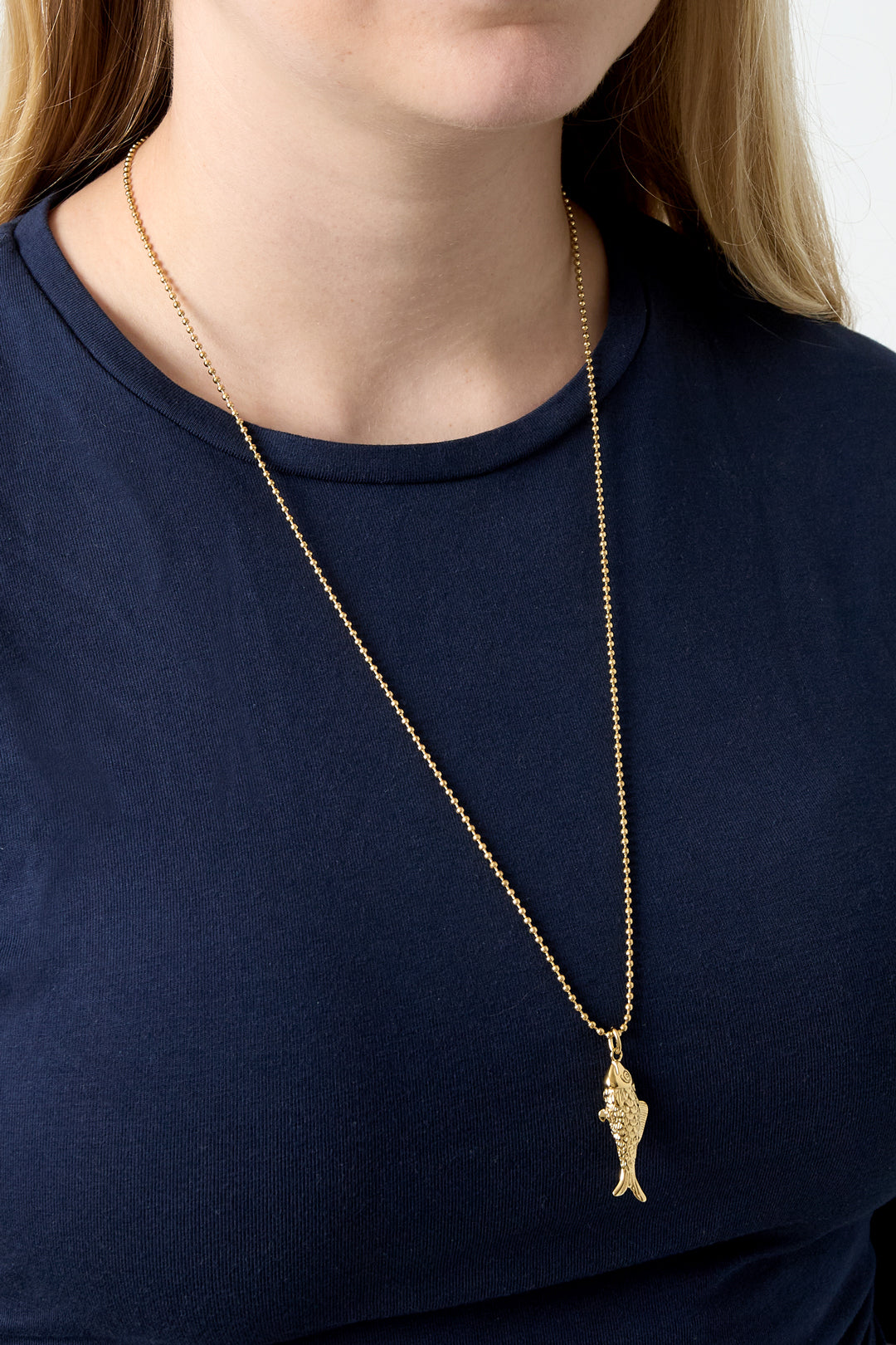 Ketting met vis hangertje