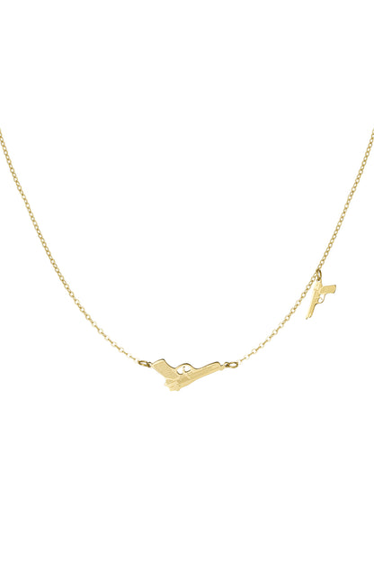 Ketting met 2 pistolen