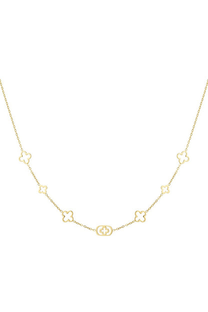 Klassieke klavertjes ketting