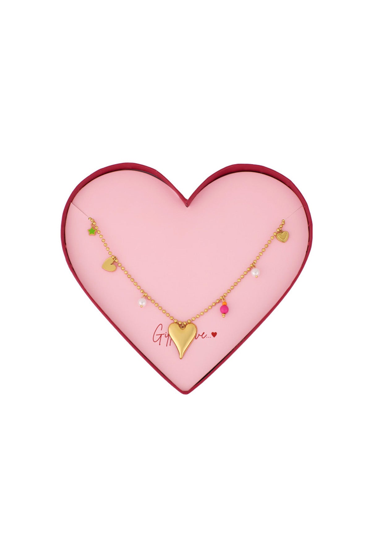gift of love ketting met charms