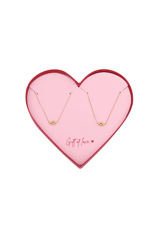 gift of love knots ketting & armband
