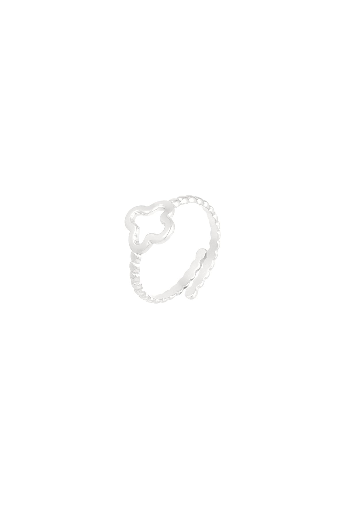 Ring met klaver
