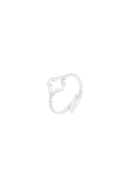 Ring met klaver