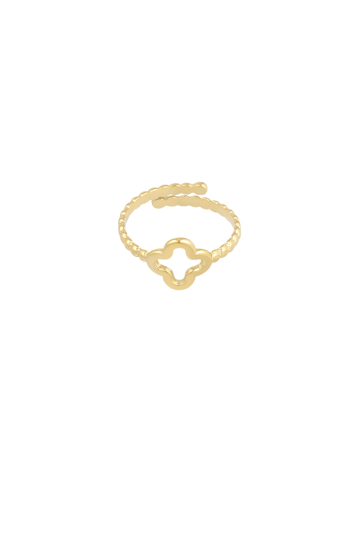 Ring met klaver