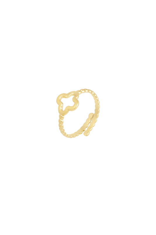 Ring met klaver