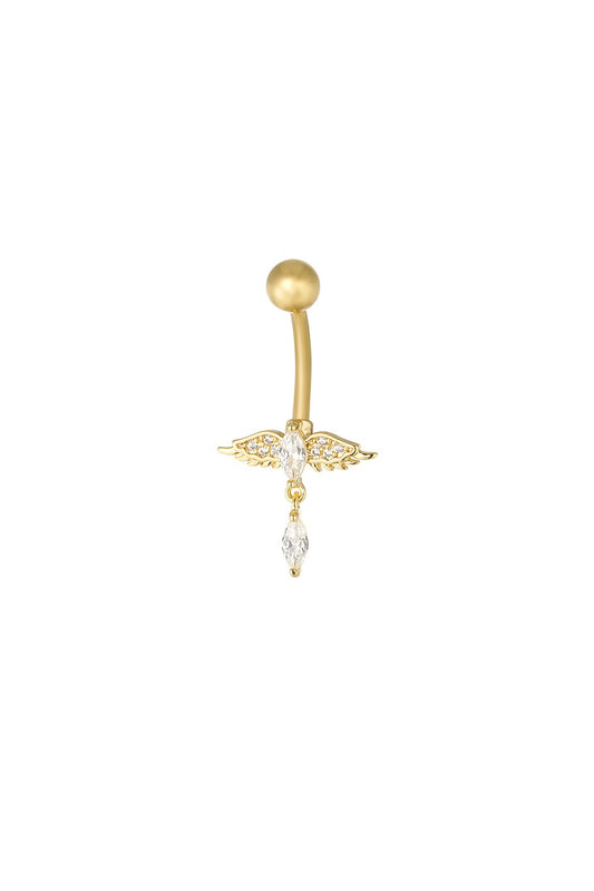 Navelpiercing glitter & shine