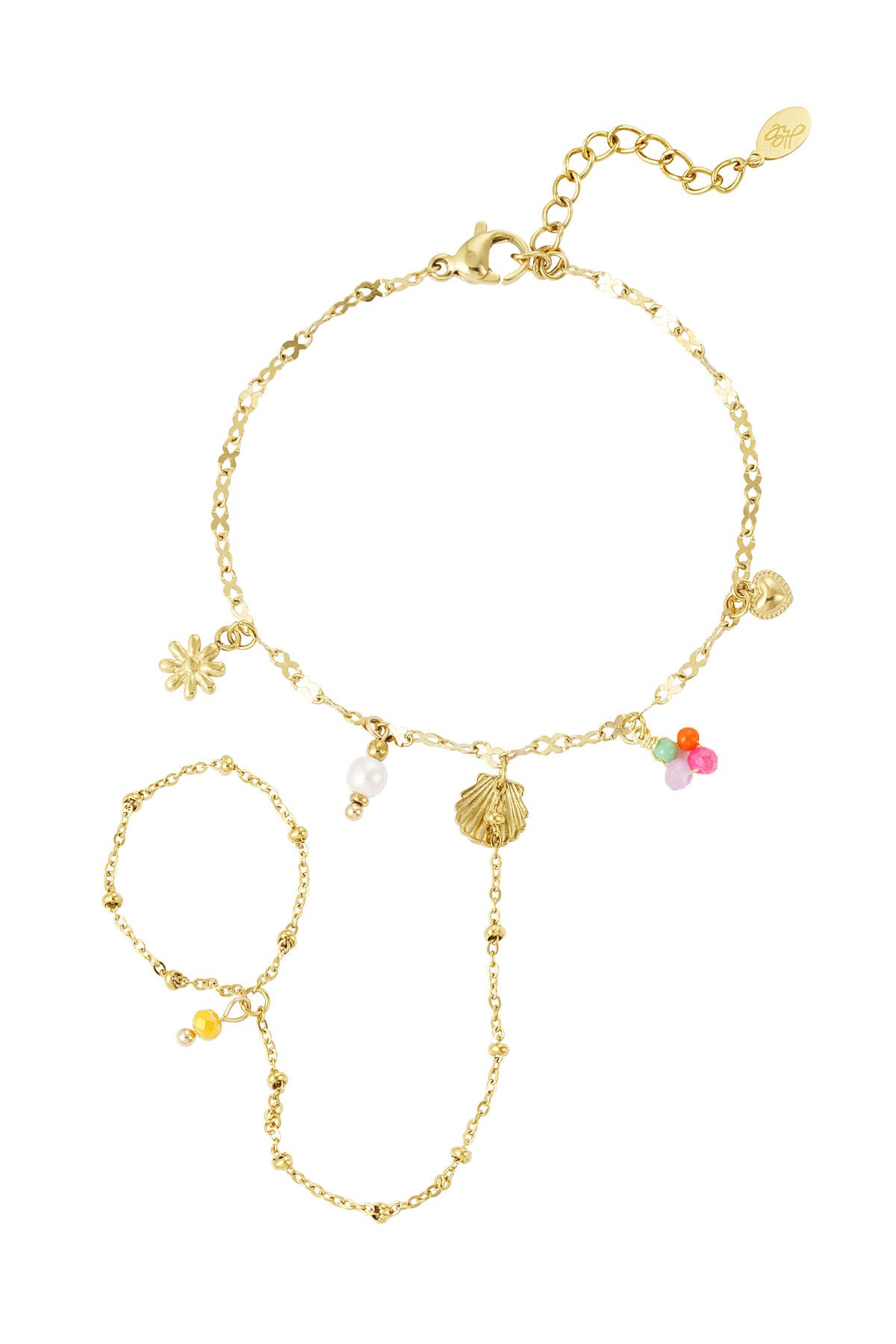 Handchain strand met bedels
