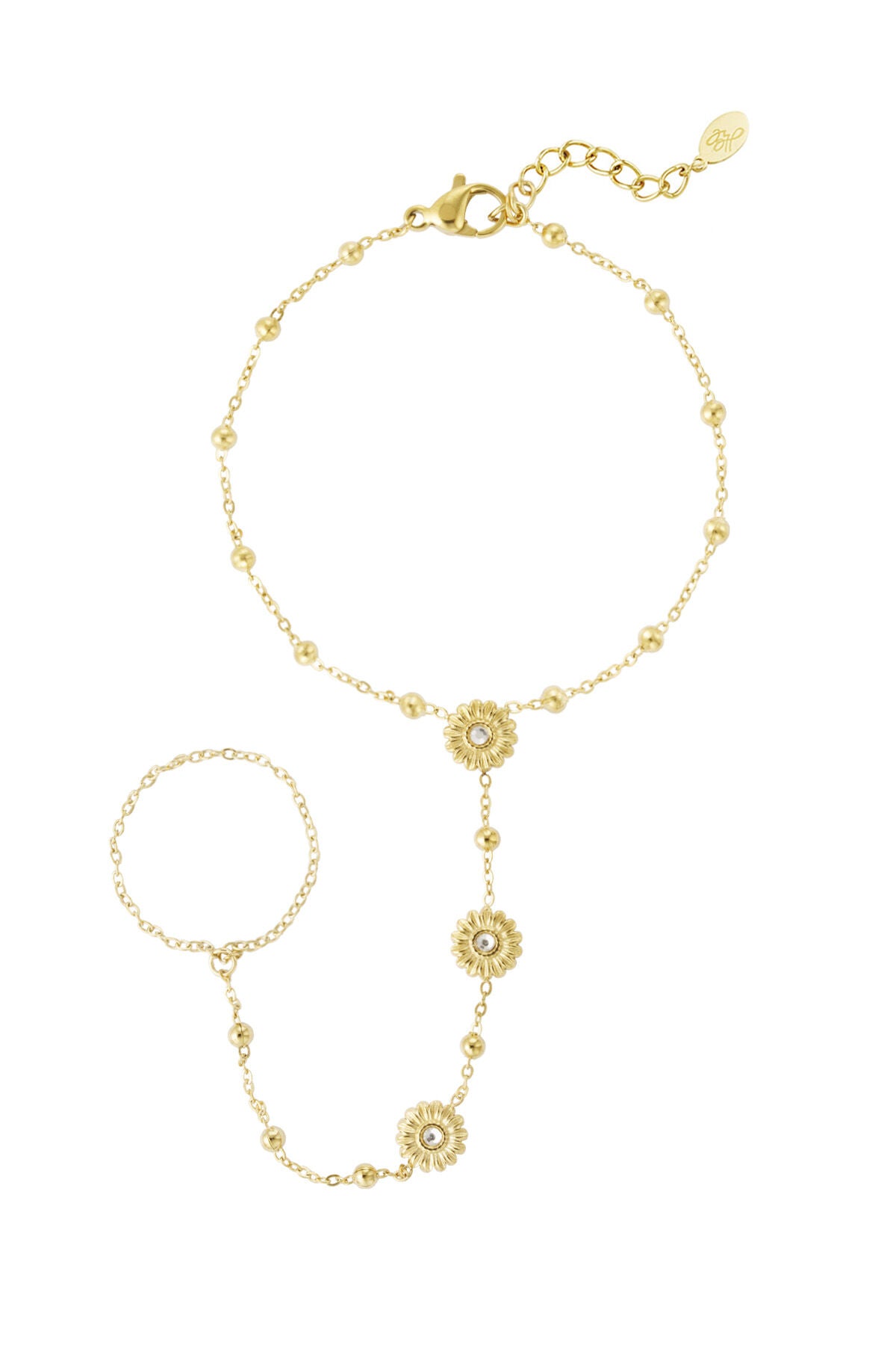 Handchain floral finesse
