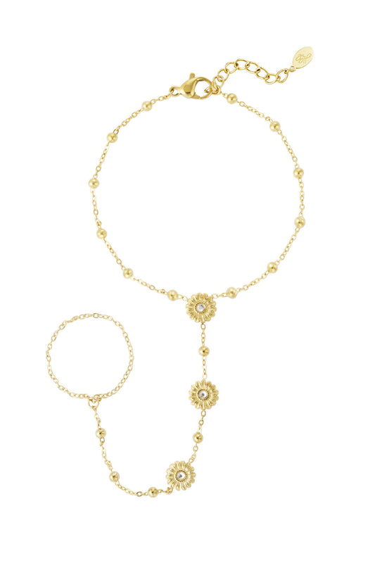 Handchain floral finesse