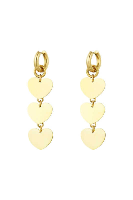 Amour d'or oorbellen