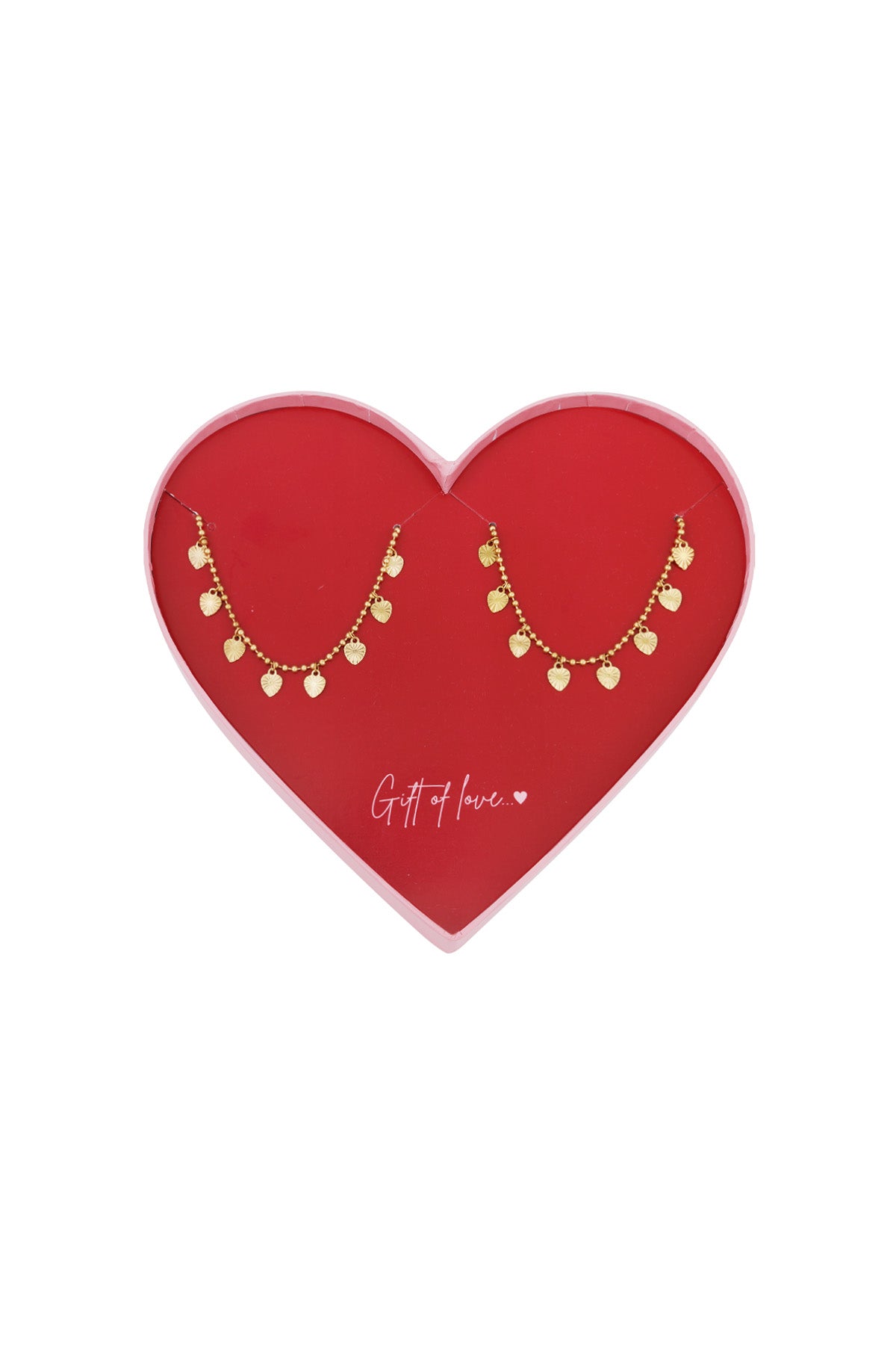 gift of love mini hartjes armbanden