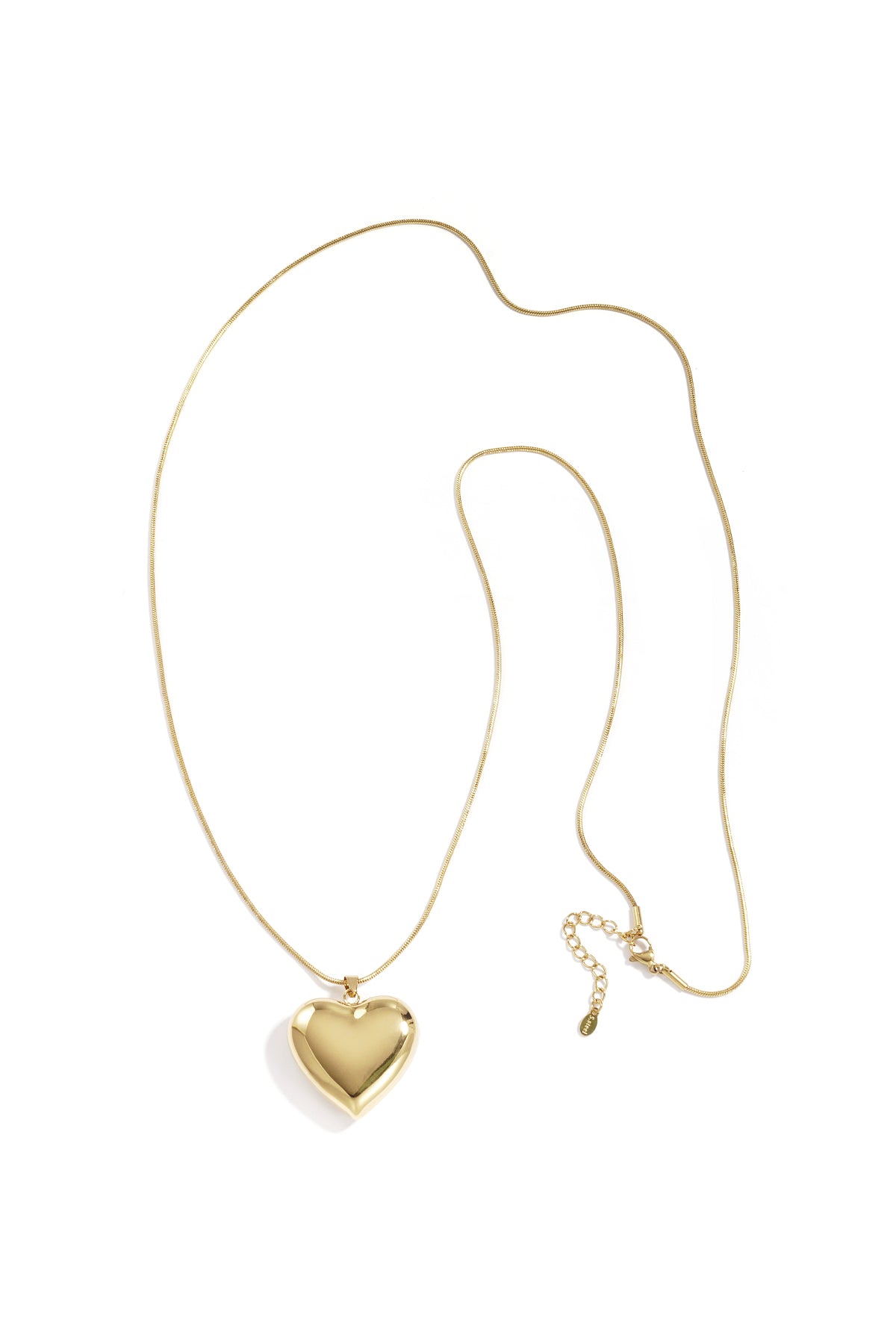 Lange ketting met hartje