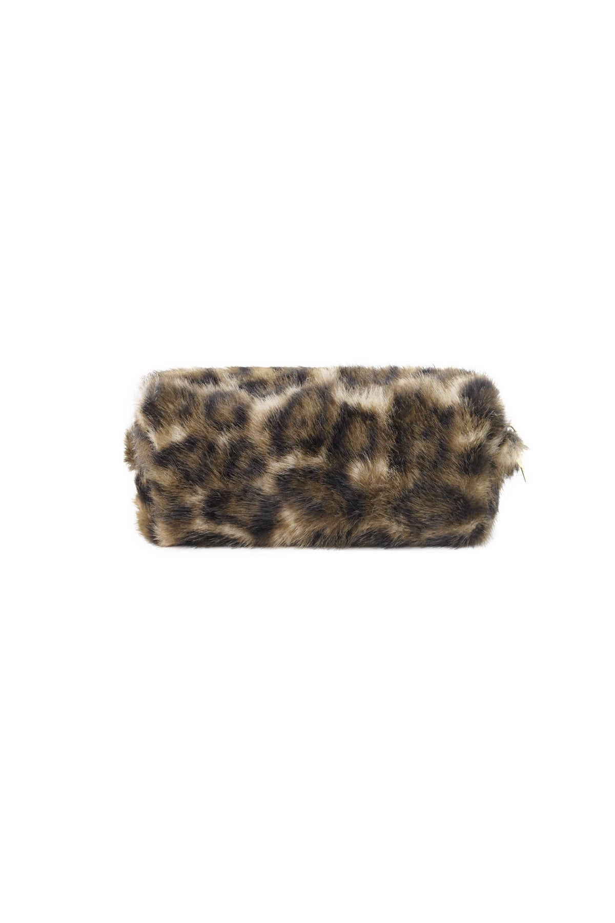 Panterprint make-up tas, leopard faux fur makeup bag by Amour Bijoux