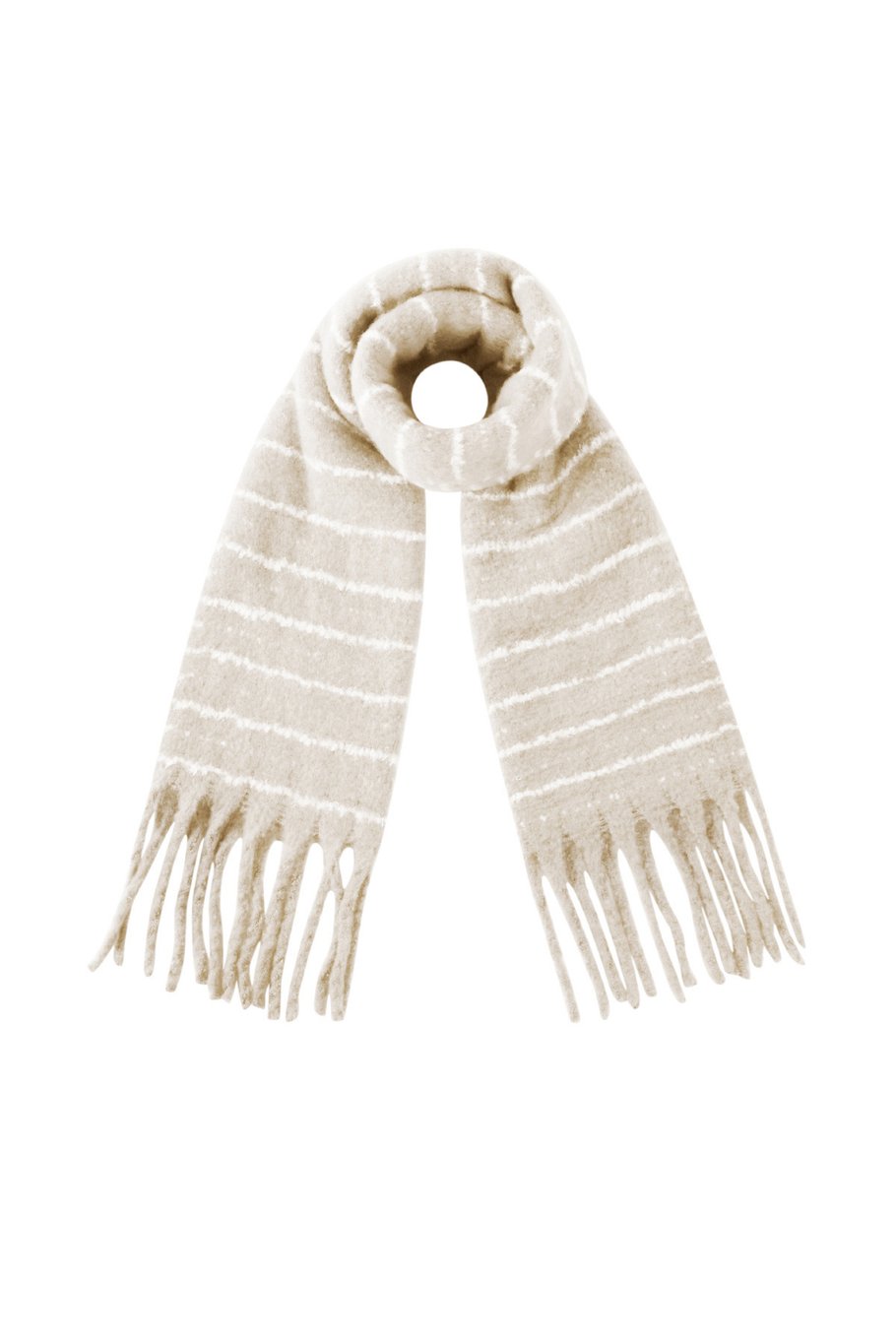 Amour cozy stripe sjaal