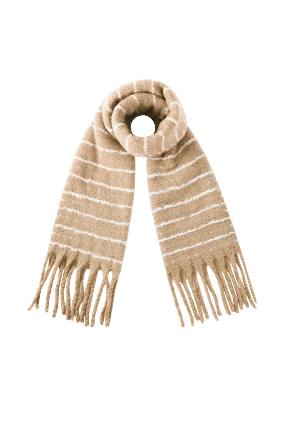 Amour cozy stripe sjaal