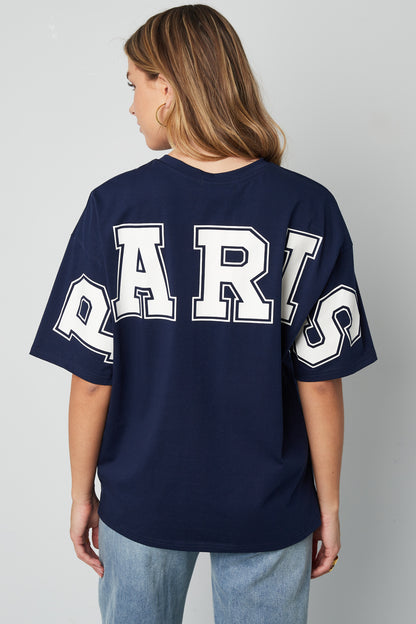 Paris oversized T-shirt