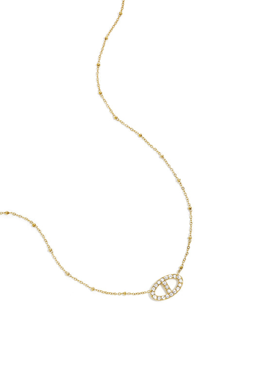 Ketting met CD logo