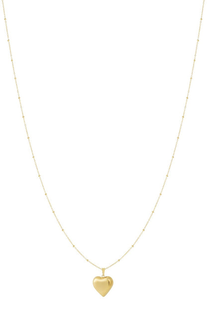Lange ketting met hartje
