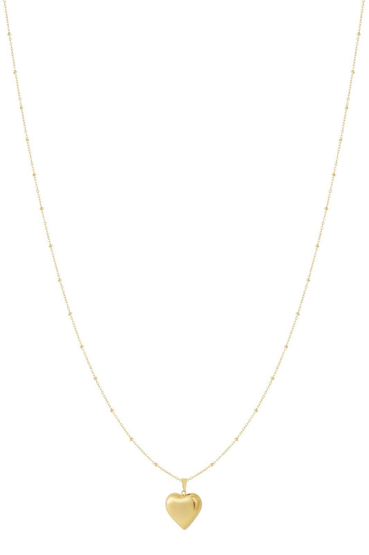 Lange ketting met hartje