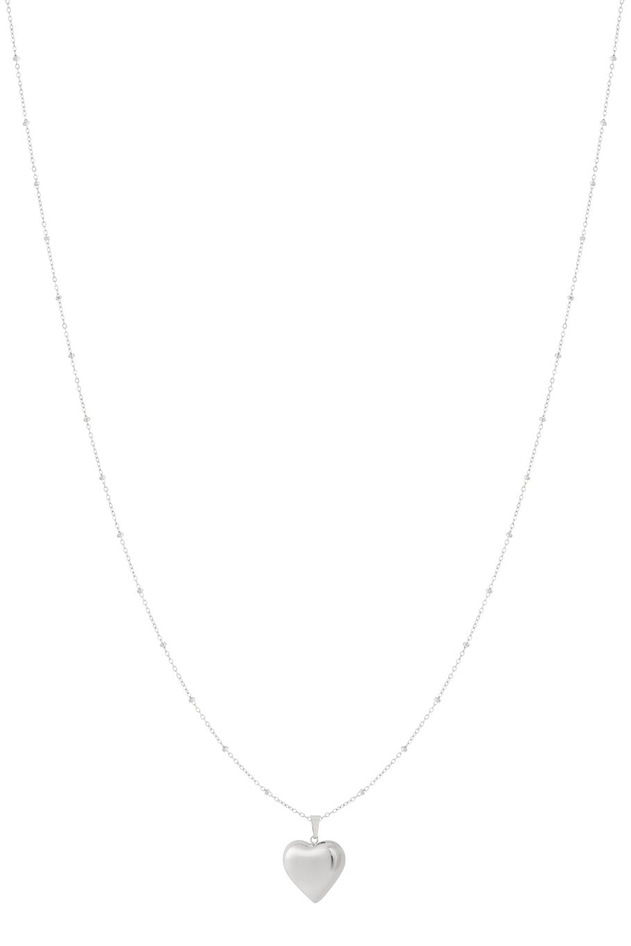 Lange ketting met hartje