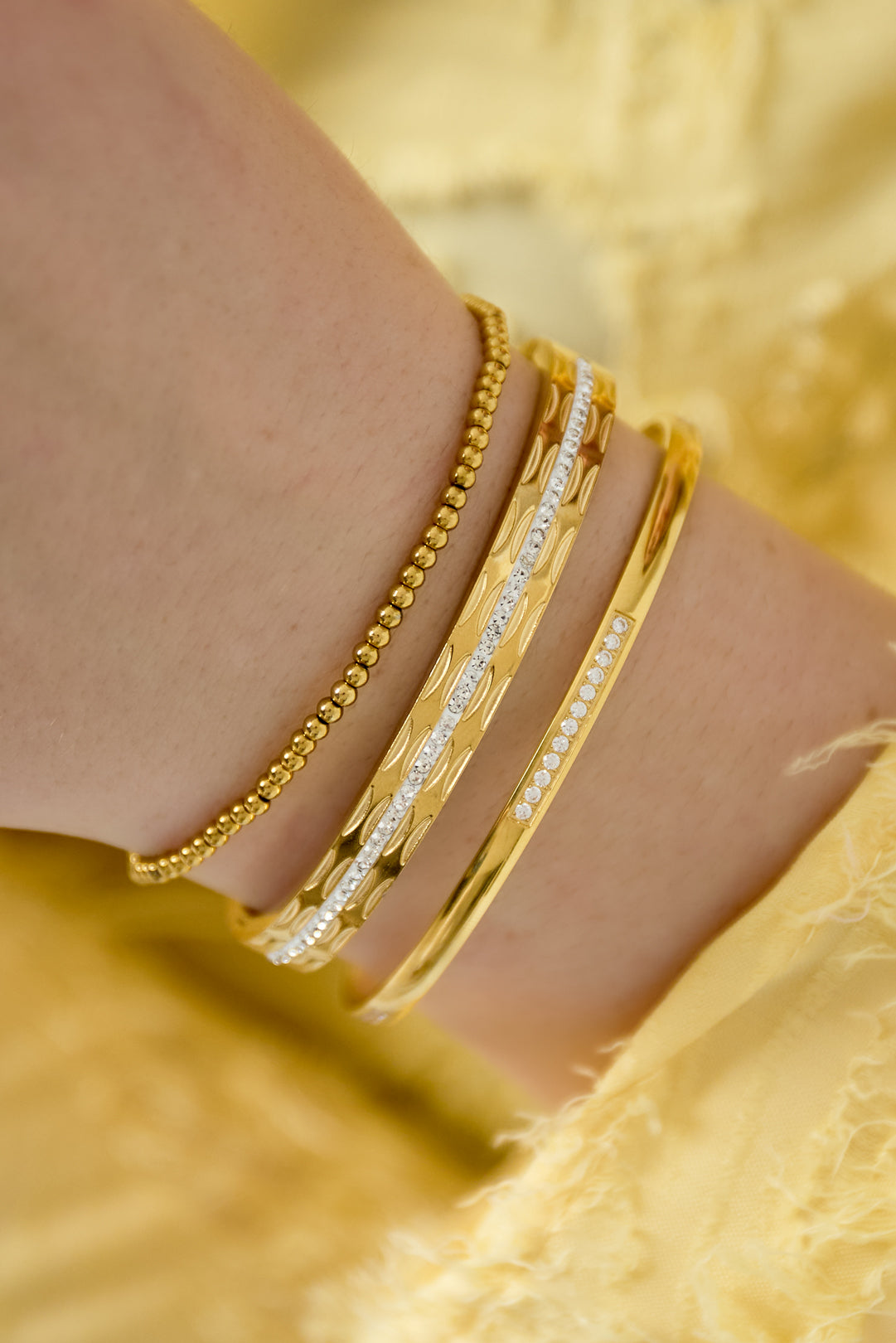 Massieve kralenarmbanden - 2,5 mm