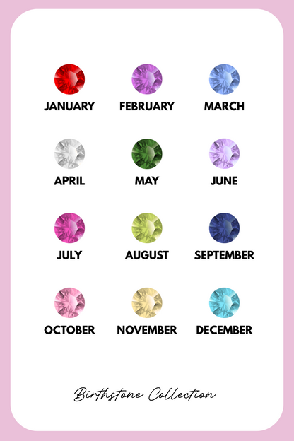 Geboortesteen ketting