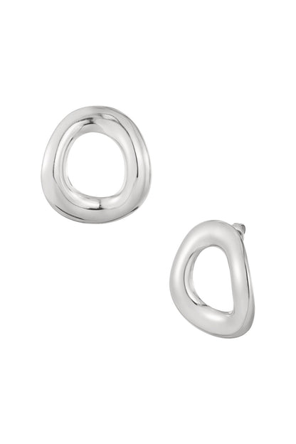 Organic Hoops oorbellen