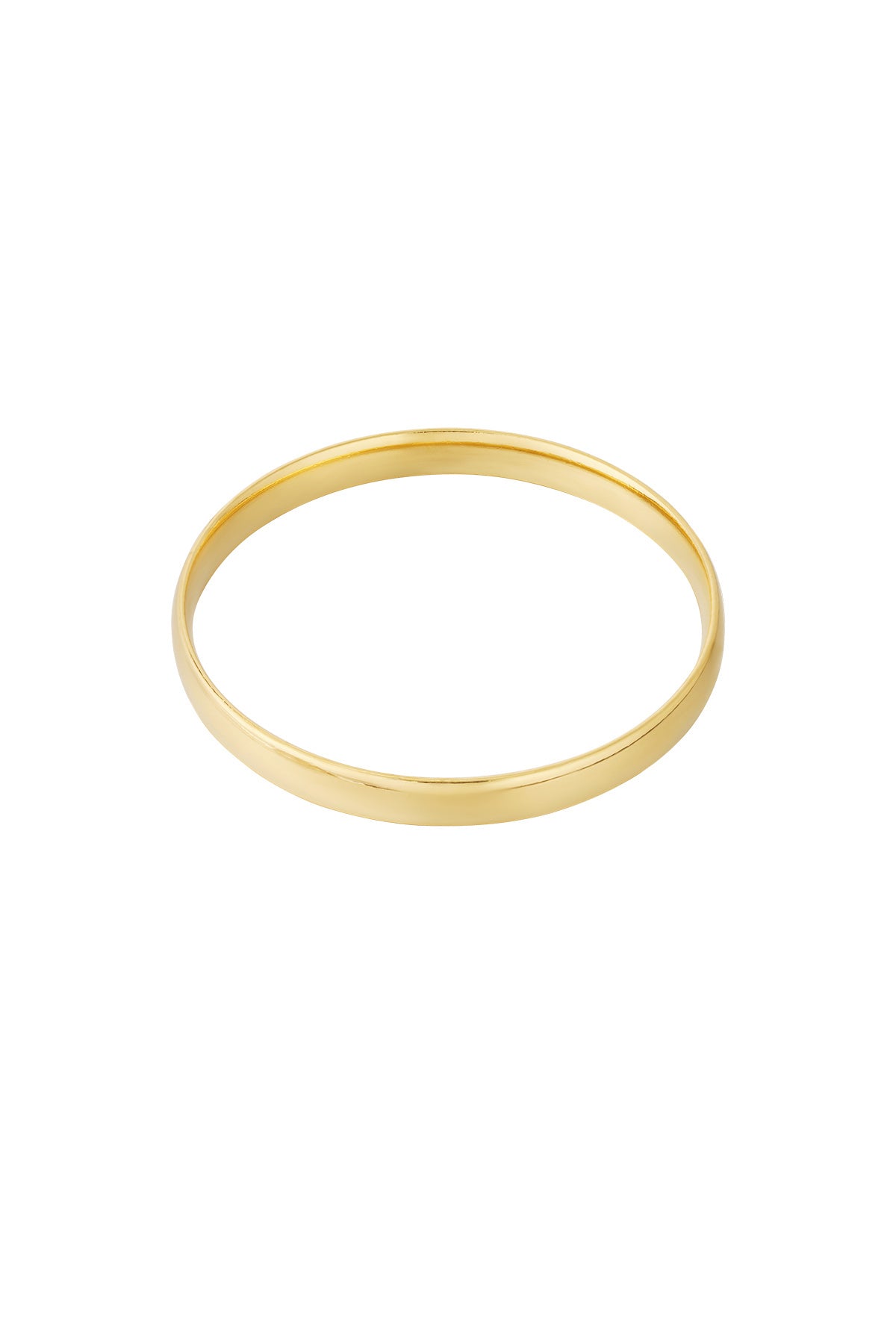 Gladde bangle goud
