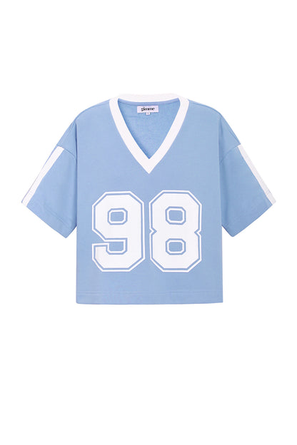 98 shirt v hals oversized